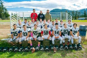 The 2015 Vikings football team. Left to right