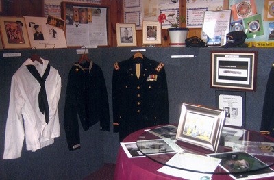 The American Legion dedicated a recent display to Larry Everett for his inspiration and leadership as commander of the American Legion Post 93 from 2009 to 2011.