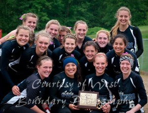 Front row: seniors Brook Bruland