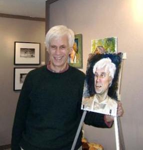 Ted Grossman at his retirement party in 2006.