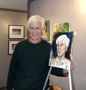 Ted Grossman at his retirement party in 2006.