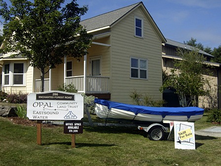 A 12-foot “Whitehall” rowing skiff