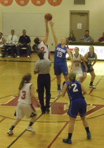 The Viking girls basketball team wrapped up their post season Feb. 7 in Bremerton with a loss against the Crosspoint Academy Warriors.