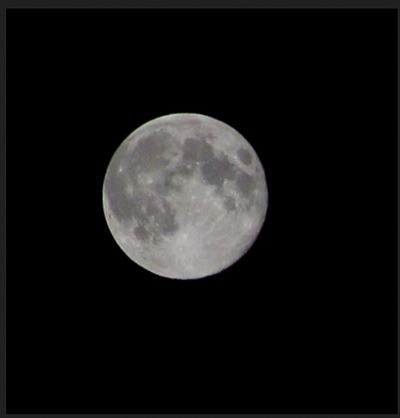The recent supermoon