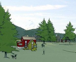 “Orcas Greens” development concept by Stoltz Kau Architects.