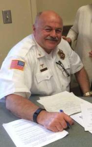 Acting Fire Chief Mik Preysz