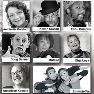 The storytellers slated to perform during the festival.