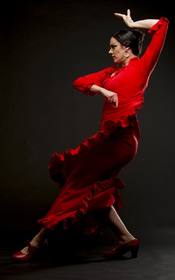 Northwest native flamenco artist Savannah Fuentes.