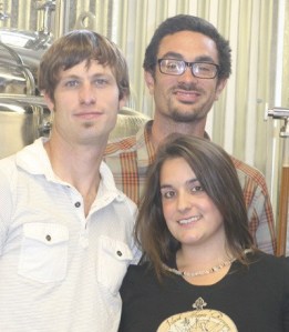 Island Hoppin’ Brewery owners Nate Schons