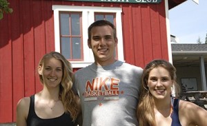 Annalies and Cameron Schuh and Jules Mann.