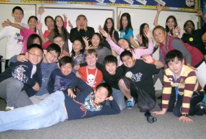 Nancy Wang (far right