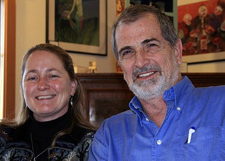 County Council members Patty Miller and Richard Fralick.