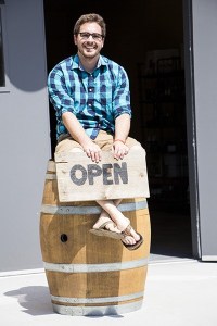 Alexander Schemkes at his winery.