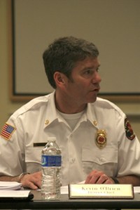 Orcas Island Fire Chief Kevin O’Brien.