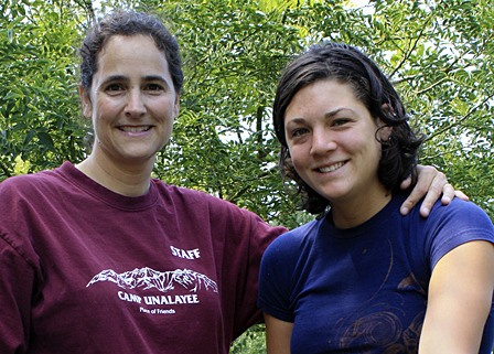 Suzanne Olson and her daughter Lola Pederson.