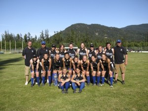 The Orcas softball program of 2009.