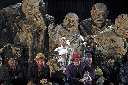 A scene from ‘Satyagraha’ by Philip Glass.