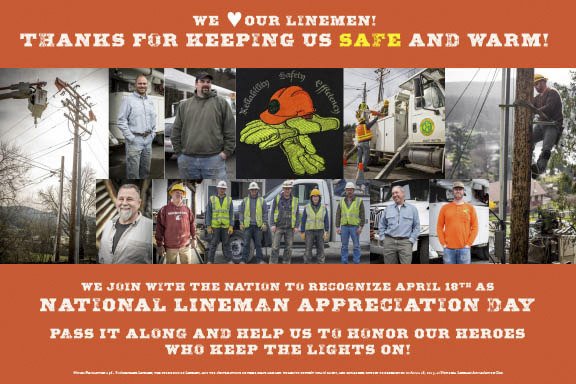 OPALCO honors linemen.