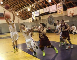 Orcas Christian beat the Lopez Lobos last week.