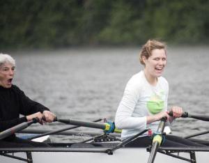 Participants in a previous class having fun on the water.
