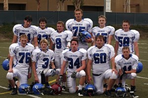 Orcas Vikings JV after their game in San Juan Capistrano.