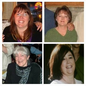 Clockwise from left: Dixie Morrison