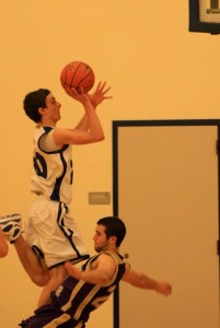 Orcas and Friday Harbor players went toe to toe - and sometimes knee to chest - in Monday's game.