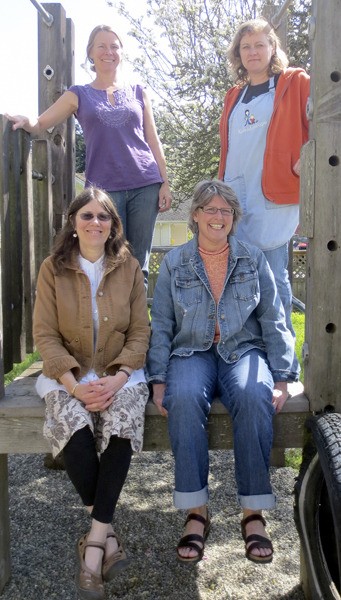 Directors from the four Orcas early learning centers. Back left to right: Eliza Morris