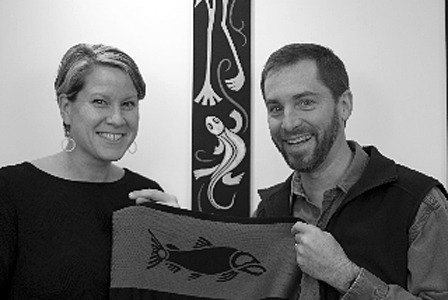 Geoff Shilling and Tina Brown.