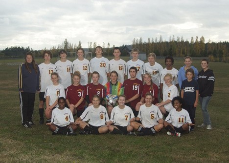 The Lopez Soccer team. Back row