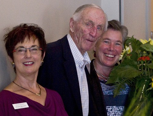 OICF president Diane Berreth