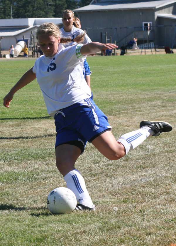 Lana Bronn during the game.