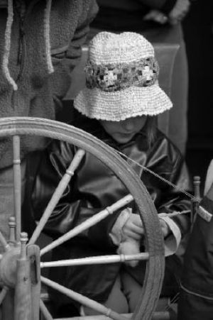 Cierra Lutz learns to spin