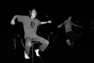 Top photo: From left