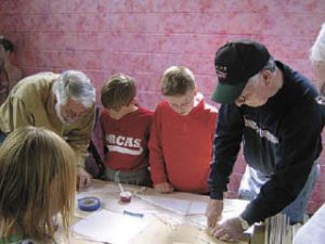 Angel Kaltenbach in the foreground