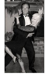 Among the many islanders dancing in the new year will be Sukima Hampton and Rich Horton (above)