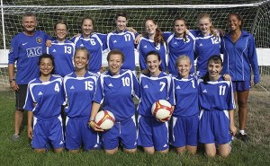 Back row L to R: Head Coach Chris Doherty