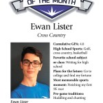 November student-athletes of the month