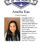 November student-athletes of the month