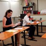 Above: Devon Mann and Gunnar Sandwith.