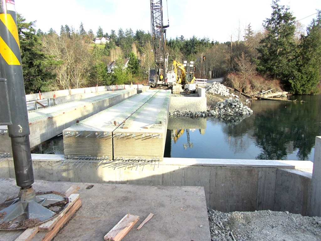 Deer Harbor bridge upgrade