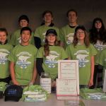 The 2017 rowing team.