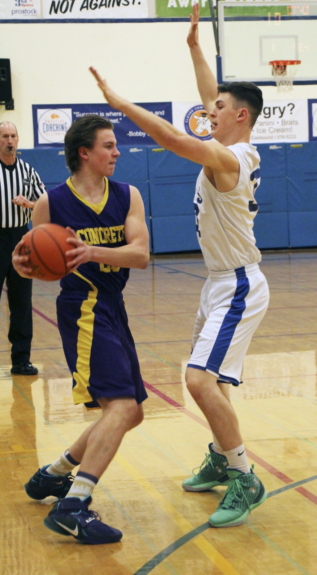 Vikings dominate in basketball