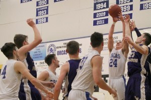 Two island teams face-off in basketball playoffs