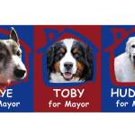 Candidates trade barbs and brews