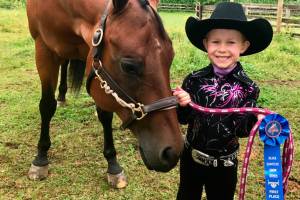 Zwilling earns first place at horse show