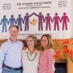 Lucas Guttentag, Eleanor Hoague and Debbie Smith