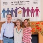 Lucas Guttentag, Eleanor Hoague and Debbie Smith