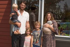 Tiger Lily threads and toys for tots