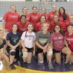OCS volleyball players attend Skagit Valley College vb camp